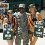 Battle obesity: Go Vegan